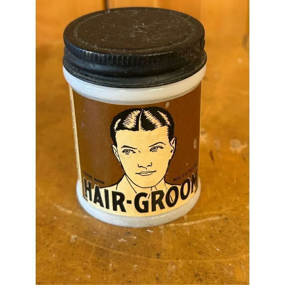 Vintage The Hair- Groom Company Men’s Hair Groom Combing Cream (8267)